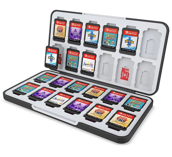 Casecentive 24 Game Cards portable storage box