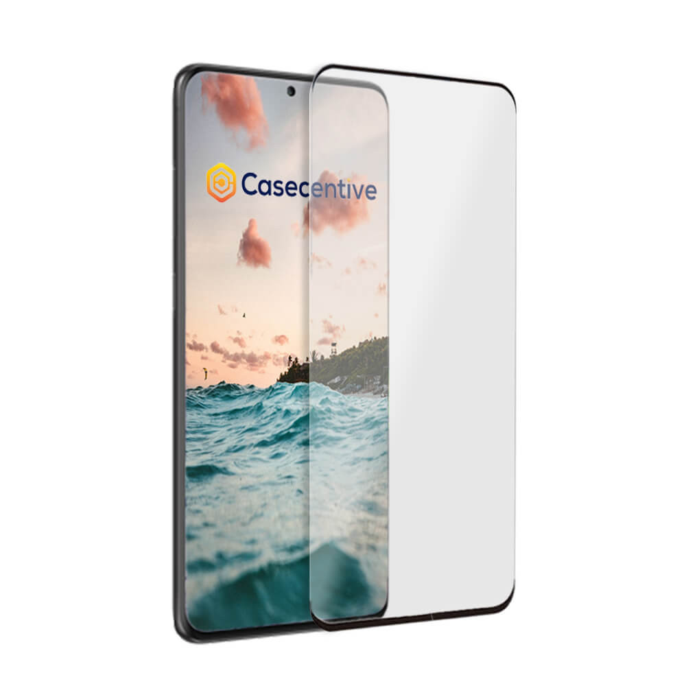 Casecentive - Vitre de protection en verre trempé 3D couverture totale - Samsung Galaxy S20 Ultra