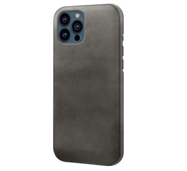 Casecentive - Coque en cuir iPhone 13 Pro - Noir