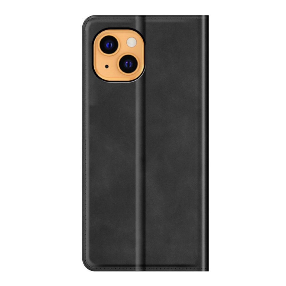 Casecentive Étui en cuir portefeuille magnétique iPhone 14 Pro Max - Noir