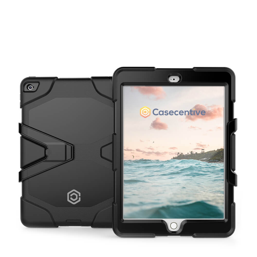Casecentive Ultimate Coque Antichoc Survivor iPad Air 1 noire