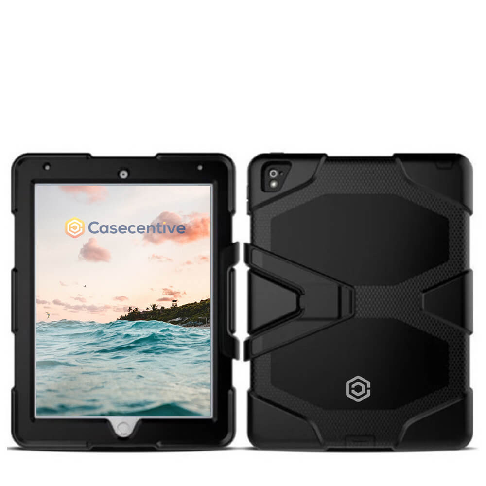 Casecentive Ultimate - Coque Antichoc - iPad Pro 12.9" 2015 / 2017 Noir