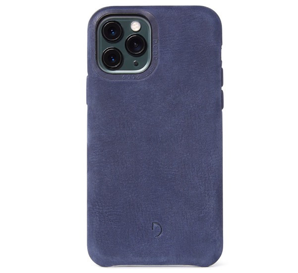 Decoded - Coque en cuir Bio pour iPhone 11 Pro - Bleu