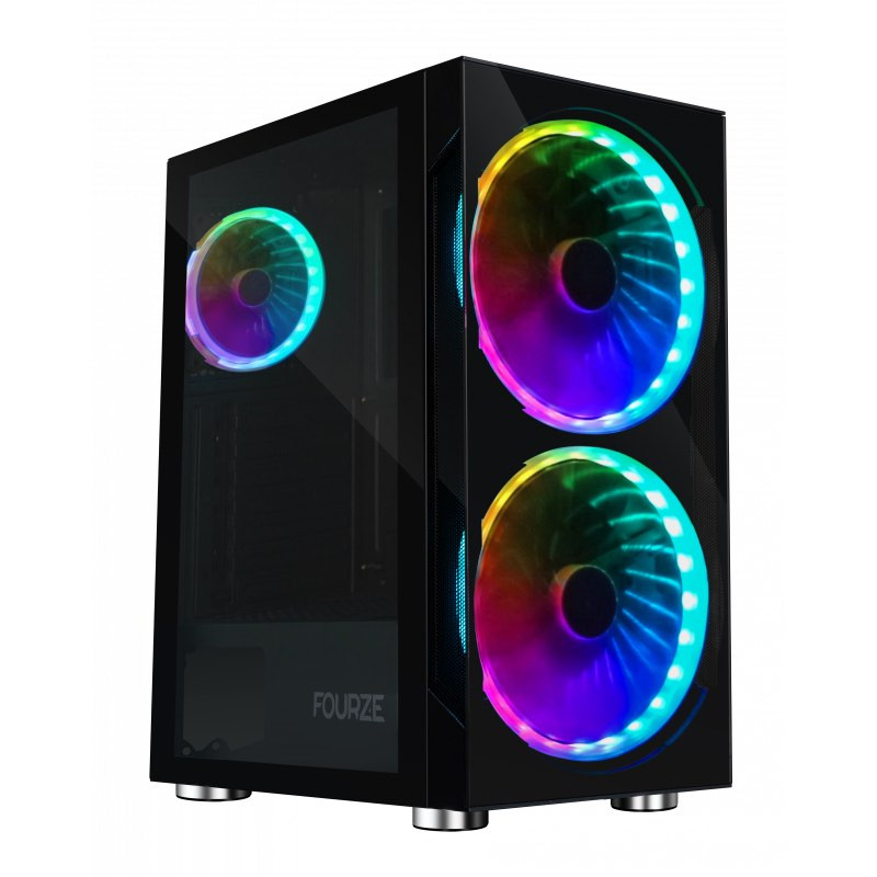 Fourze T320 ATX RGB - Boîtier PC Gamer RGB ✓ Pas Cher !