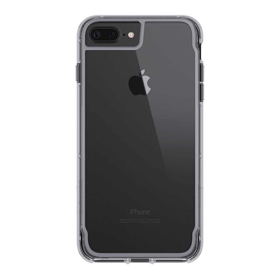 Griffin Survivor Clear étui iPhone 7 / 8 Plus argenté
