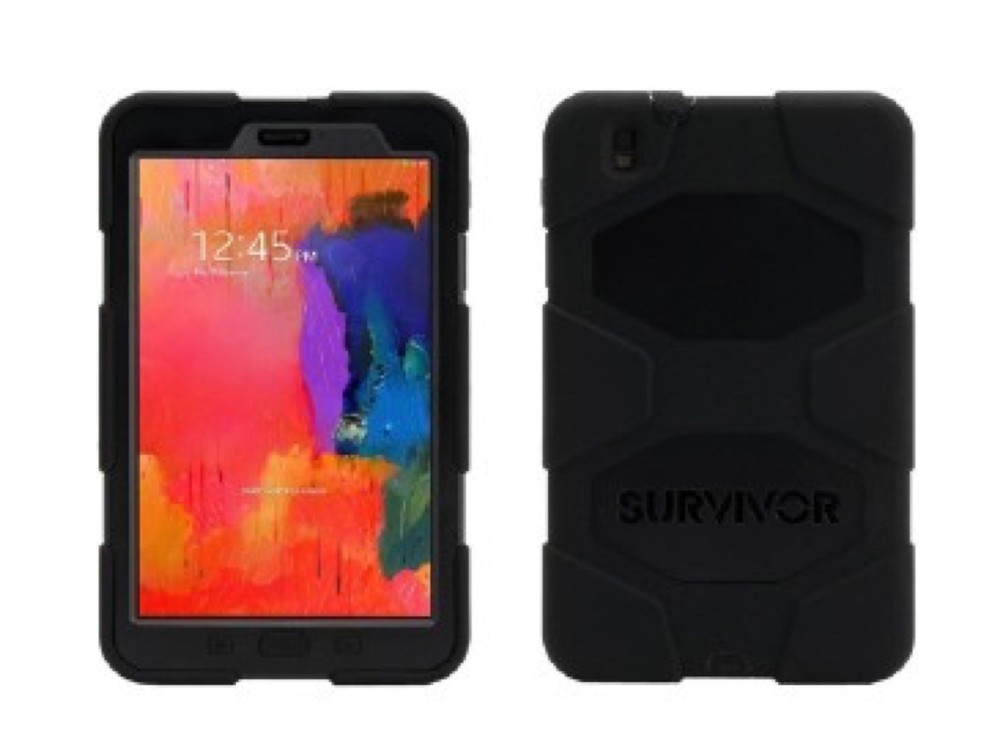 Griffin Survivor All-Terrain Étui Hardcase Galaxy Tab Pro 8.4 noir