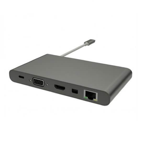 HyperDrive USB-C Ultimate Hub 11-en-1 gris