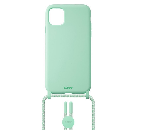Laut - Pastels Coque avec cordon iPhone 12 / iPhone 12 Pro - vert