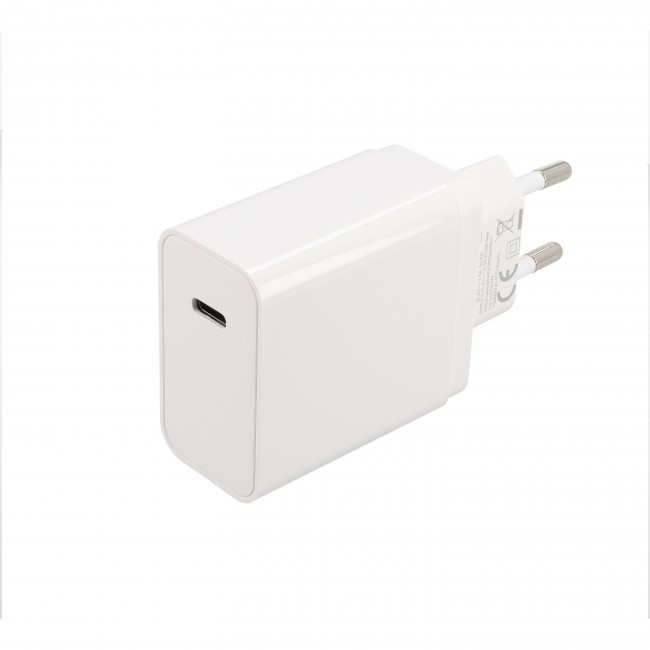 Musthavz - Chargeur rapide 30W avec connexion USB-C blanc