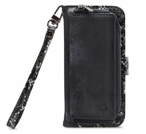 Mobilize 2en1 Gelly Wallet Zipper Étui iPhone 11 Pro Max Noir / Lézard