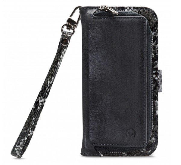 Mobilize 2en1 Gelly Wallet Zipper Étui iPhone 11 Noir / Lézard