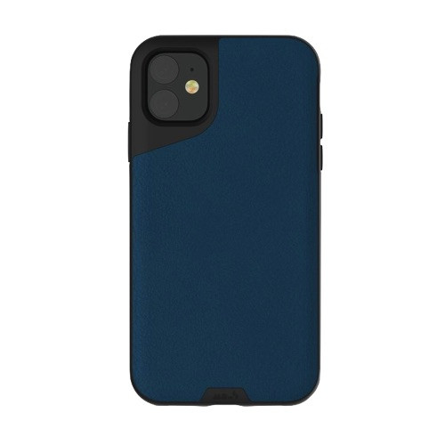 Mous Contour - Coque iPhone 11 - En cuir - Bleue