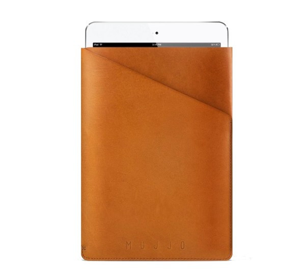 Mujjo - Étui En Cuir Ultra Fin -  iPad Mini 1 / 2 / 3 / 4 / 5 - Marron