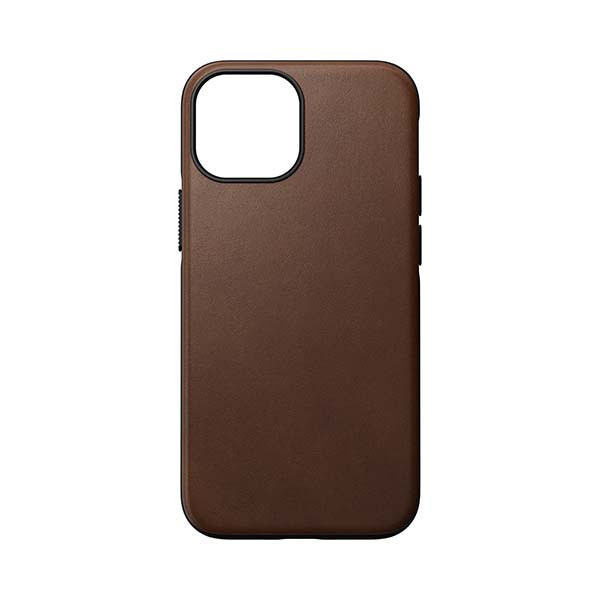 Nomad Modern Coque en cuir Magsafe iPhone 13 Mini Brun