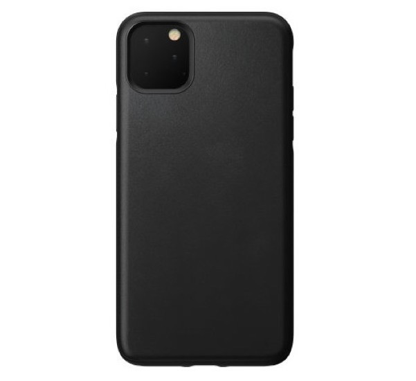 Nomad Active Rugged Cuir - Robuste - Coque iPhone 11 Pro - Noire