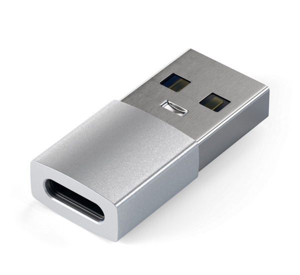 Adaptateur Satechi USB-A à USB-C - Argent