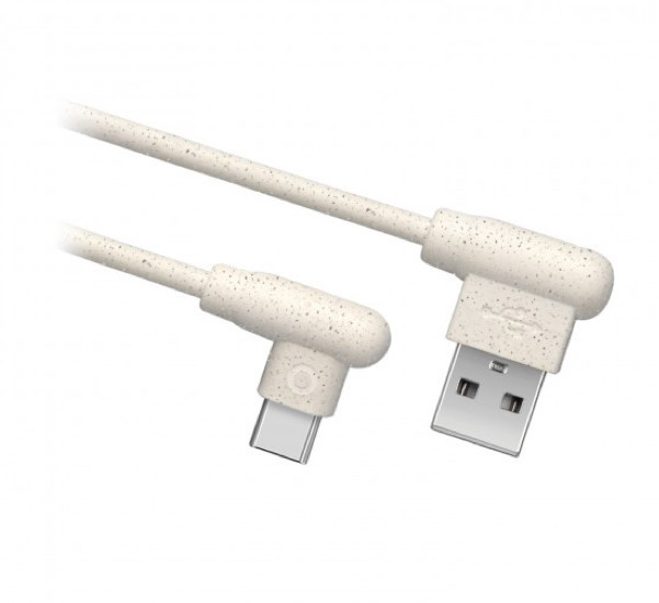 SBS - Câble USB C écologique 1 mètre - Blanc 