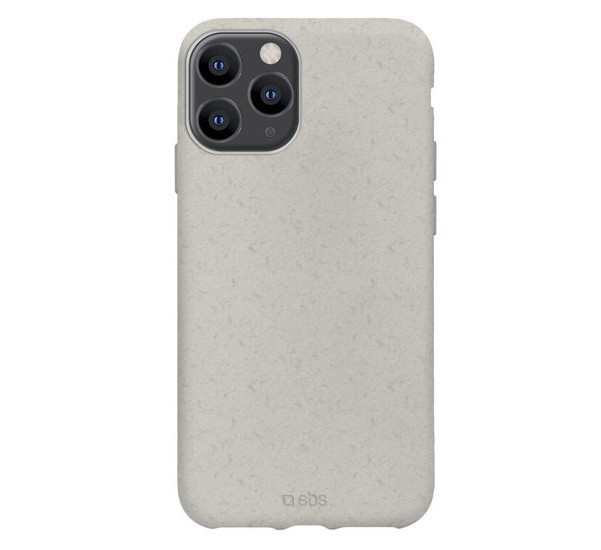 SBS Eco Cover - Coque 100% biodégradable - iPhone 12 / iPhone 12 Pro Max - Blanc