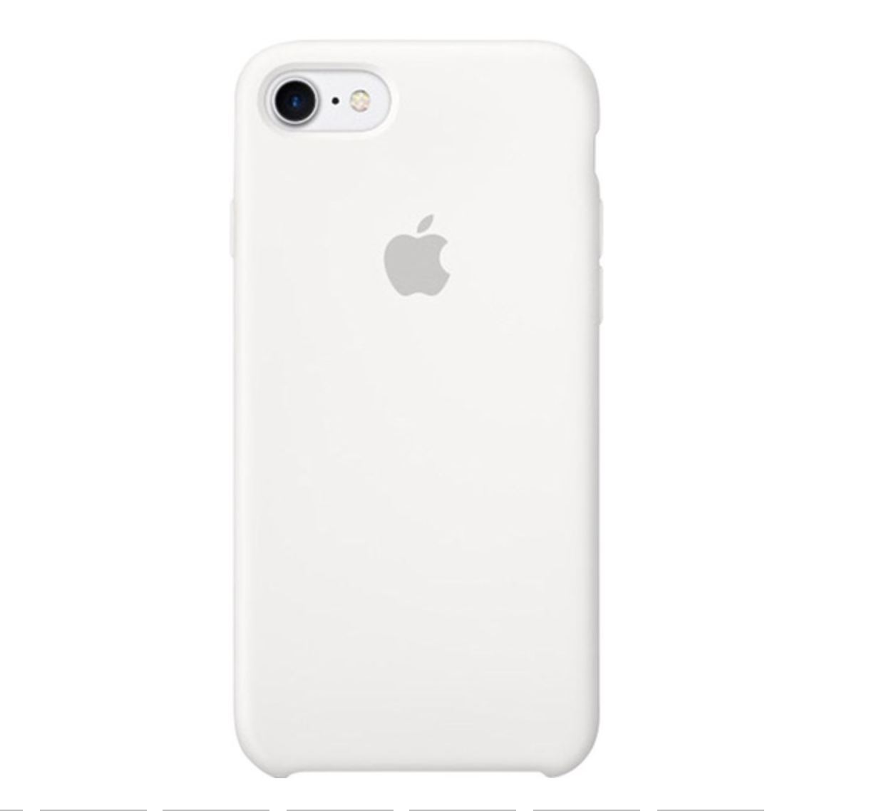 Apple - Coque en silicone pour iPhone 7 / 8 / SE 2020 - Blanc