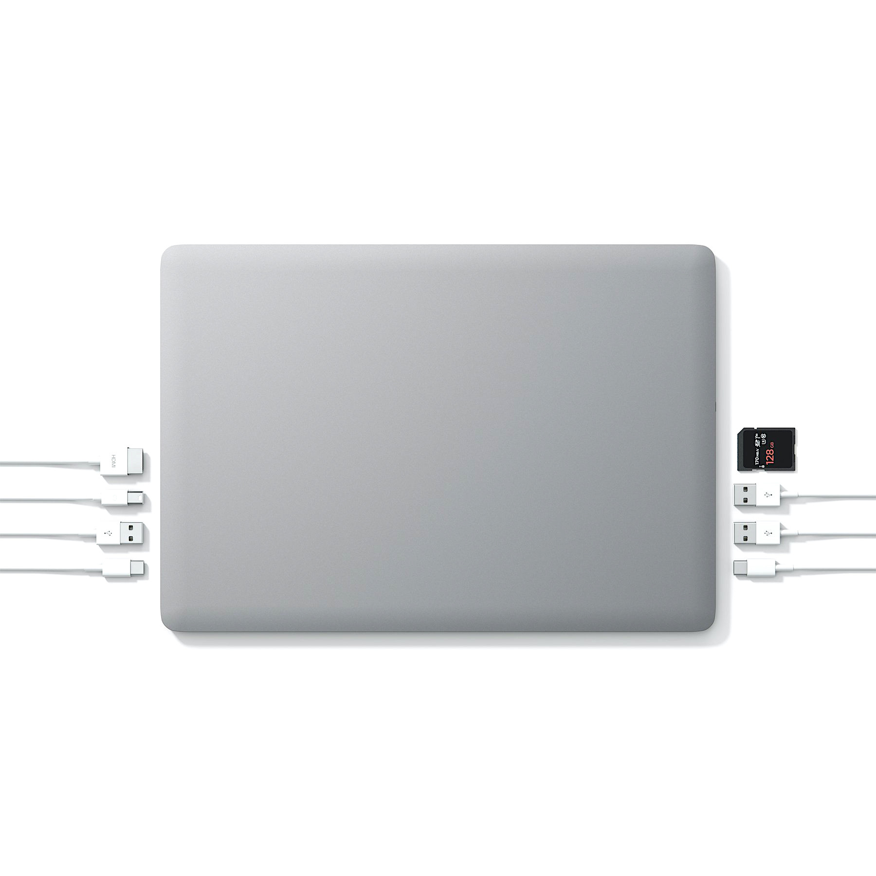 Linedock 13" + 20000mAh + 1 TB SSD - Batterie et adaptateur - Gris 