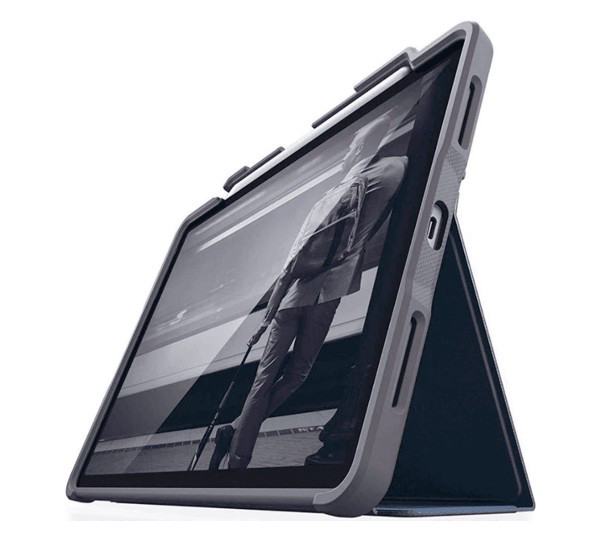 STM Dux Plus - Étui iPad Pro 12.9" - Bleu nuit