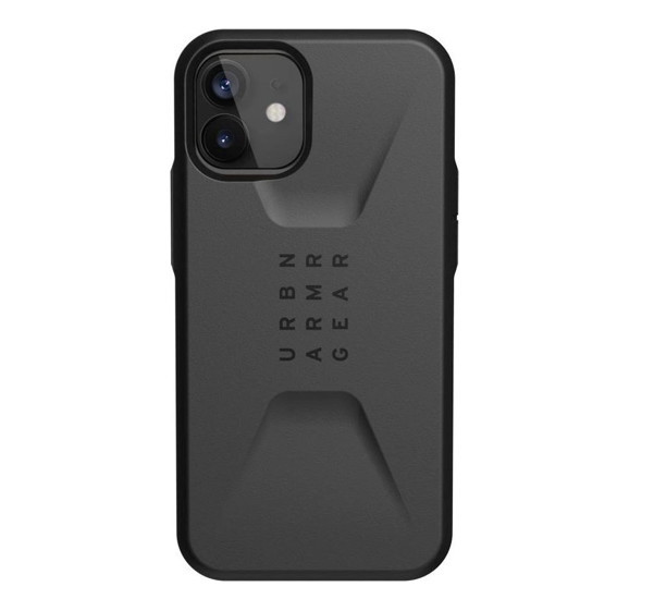 UAG Civilian - Coque iPhone 12 Mini Rigide - Noire