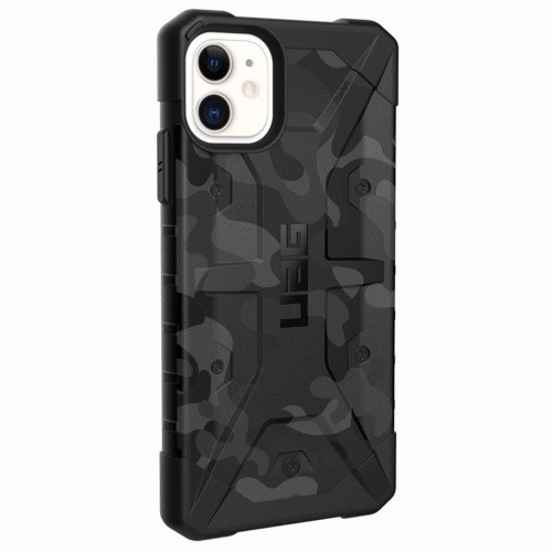 UAG Hard Case Pathfinder - Coque iPhone 11 Antichoc - Camouflage Noir