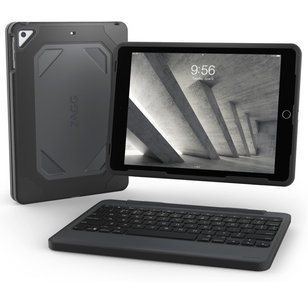 ZAGG - Étui iPad Air 1 / 2 / Pro 9.7 Clavier Bluetooth - Noire