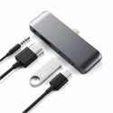 Satechi Adapteur USB C Mobile Pro - Hub iPad Pro - Gris 