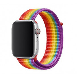 Apple - Bracelet Apple Watch 38mm / 40mm / 41mm - Boucle Sport - Pride Edition