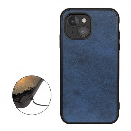 Casecentive Shockproof - Coque en cuir Antichocs iPhone 13 Mini - Bleu