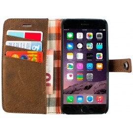 iMoshion Moyland Wallet Case iPhone 6(S) bruin 