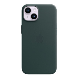 Apple Coque en cuir iPhone 14 Plus Forest Green