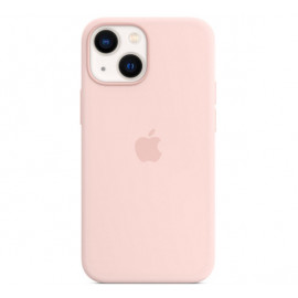 Apple Coque en silicone avec MagSafe iPhone 13 Mini - Rose craie