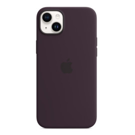 Apple Coque en silicone avec MagSafe pour iPhone 14 Plus - Elderberry