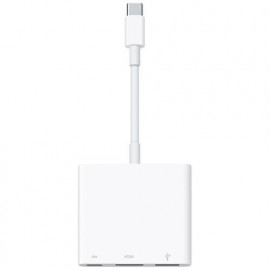 Apple - Adaptateur Multiport USB-C vers AV - Blanc