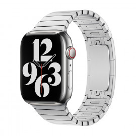Apple - Link Bracelet Apple Watch à maillons 38mm / 40mm / 41mm - Argent