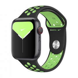 Apple - Bracelet Apple Watch Nike Sport 42mm / 44mm / 45mm Black / Lime Blast