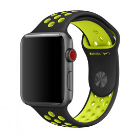 Apple Nike Sport Band Apple Watch 38mm / 40mm / 41mm Black / Volt