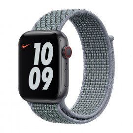 Apple - Bracelet Apple Watch Nike Sport 42mm / 44mm / 45mm / 49mm - Obsidian Mist