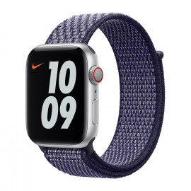 Apple - Bracelet Apple Watch Nike Boucle Sport 38mm / 40mm - Purple Pulse