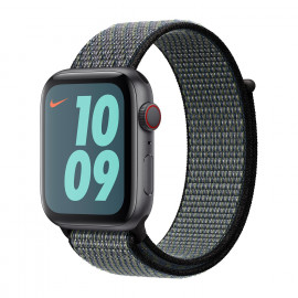 Apple - Bracelet Apple Watch Nike Boucle Sport 38mm / 40mm World Indigo / Lime Blast