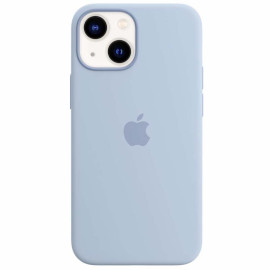 Apple Coque en silicone avec MagSafe pour iPhone 13 Mini - Blue Fog