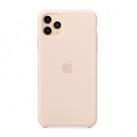 Apple - Coque iPhone 11 Pro Max en silicone - Rose des Sables