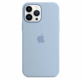 Apple Silicone MagSafe Case iPhone 13 Pro Max Blue Fog