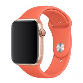 Apple - Bracelet Apple Watch 42mm / 44mm / 45mm / 49mm - Bracelet Sport - Clementine