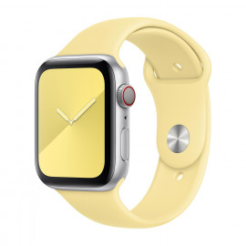 Apple - Bracelet Apple Watch 42mm / 44mm / 45mm / 49mm - Bracelet Sport - Lemon Cream