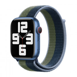 Apple Bracelet Sport Apple Watch 42mm / 44mm / 45mm / 49mm Abyss Blue / Moss Green