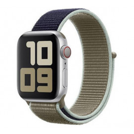 Apple - Bracelet Apple Watch 42mm / 44mm / 45mm / 49mm - Boucle Sport respirante - Khaki