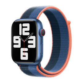 Apple Bracelet Sport Apple Watch  42mm / 44mm / 45mm / 49mm Blue Jay / Abyss Blue